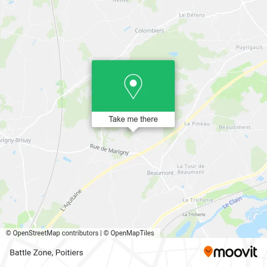 Battle Zone map