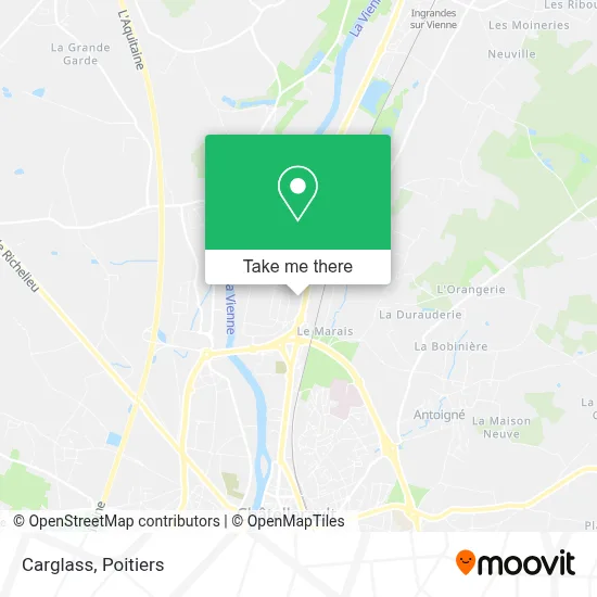 Carglass map