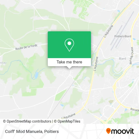 Coiff' Mod Manuela map