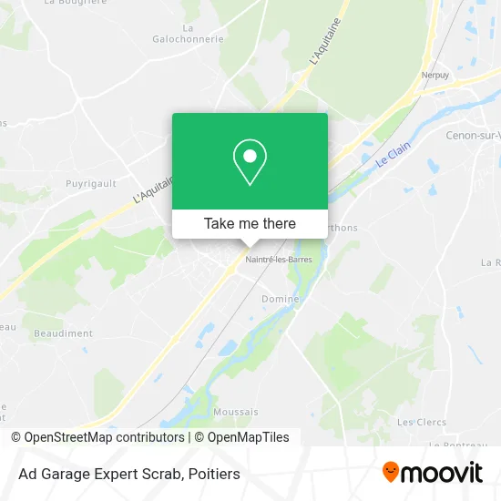 Ad Garage Expert Scrab map