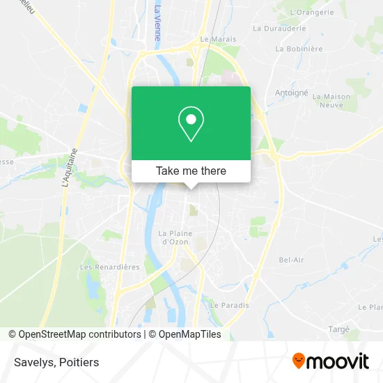 Savelys map