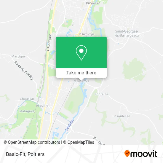 Basic-Fit map