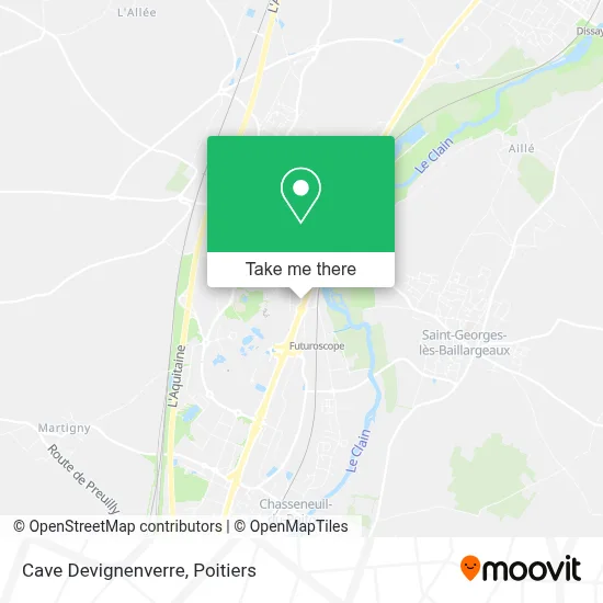 Cave Devignenverre map