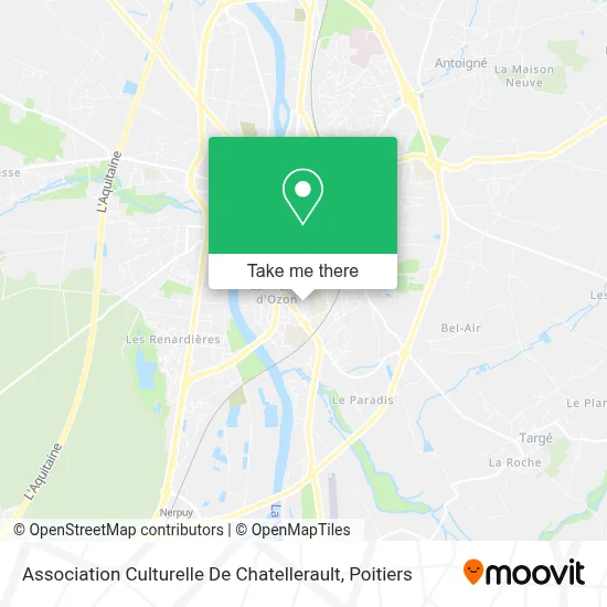 Association Culturelle De Chatellerault map