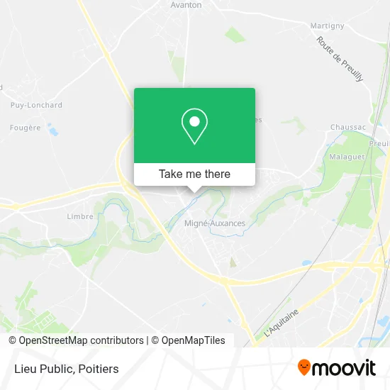 Lieu Public map