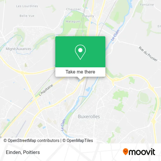 Einden map