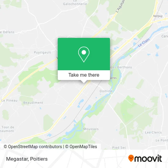 Megastar map