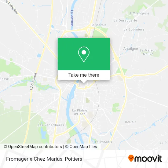 Fromagerie Chez Marius map