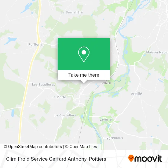 Clim Froid Service Geffard Anthony map