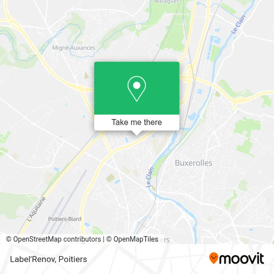 Label'Renov map