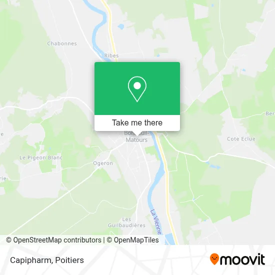 Capipharm map