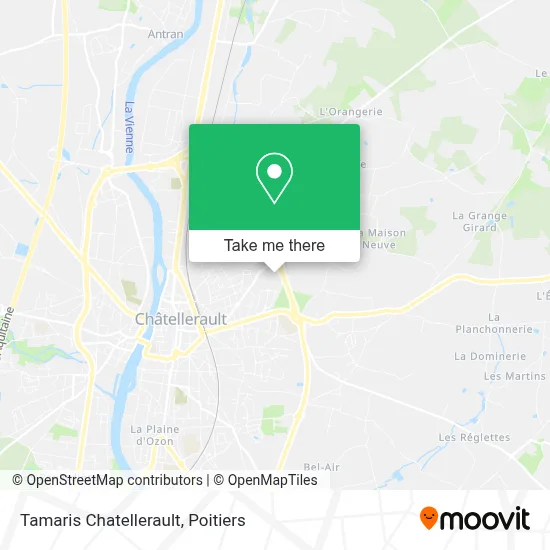 Tamaris Chatellerault map