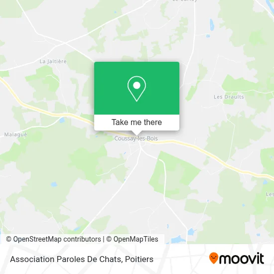 Association Paroles De Chats map