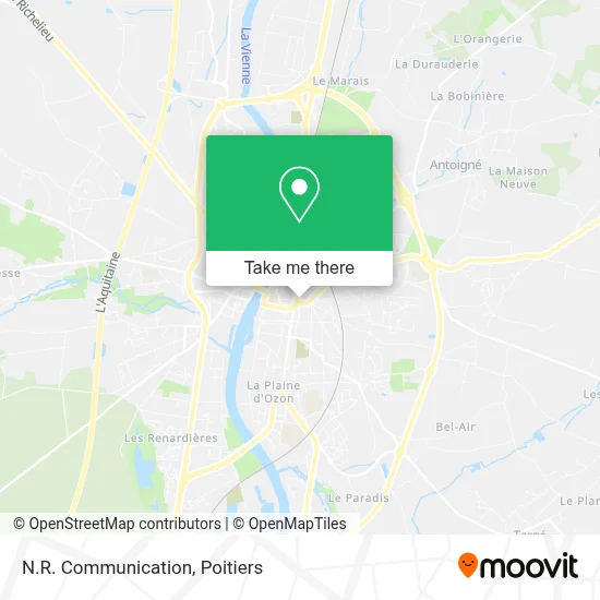 N.R. Communication map