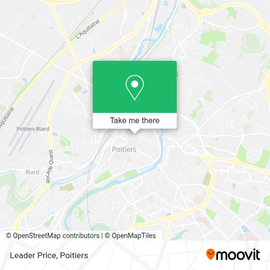 Leader Price map