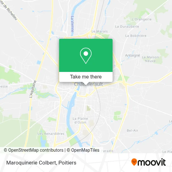 Maroquinerie Colbert map