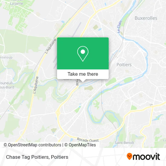 Chase Tag Poitiers map
