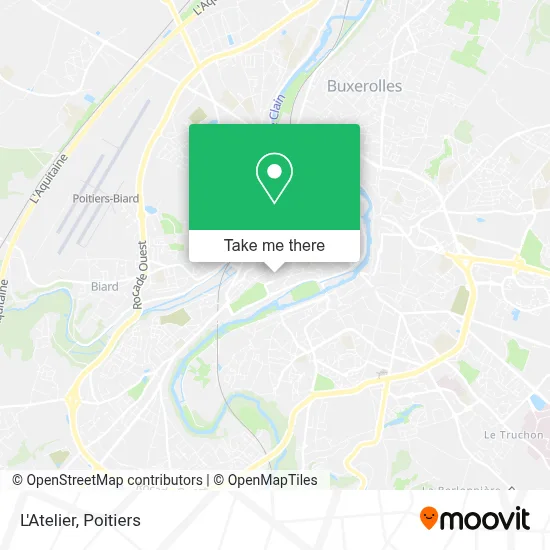 L'Atelier map