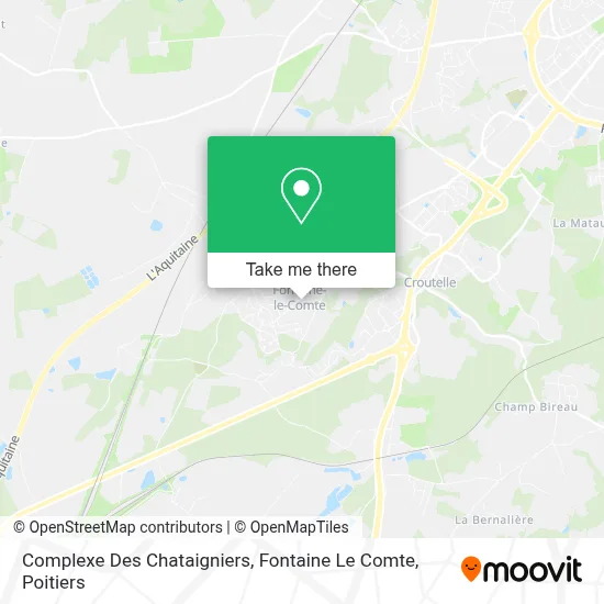 Complexe Des Chataigniers, Fontaine Le Comte map
