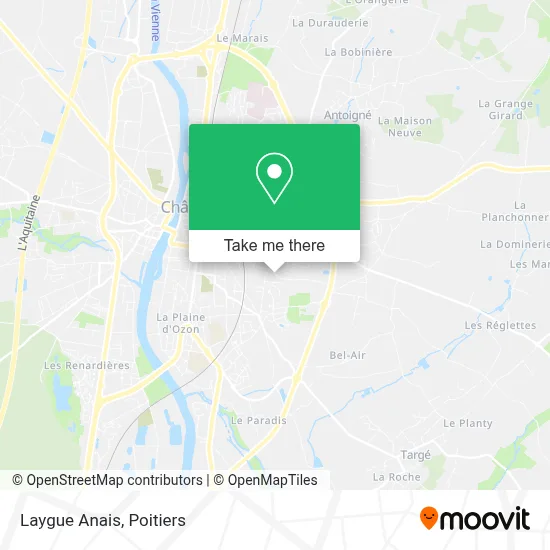 Laygue Anais map
