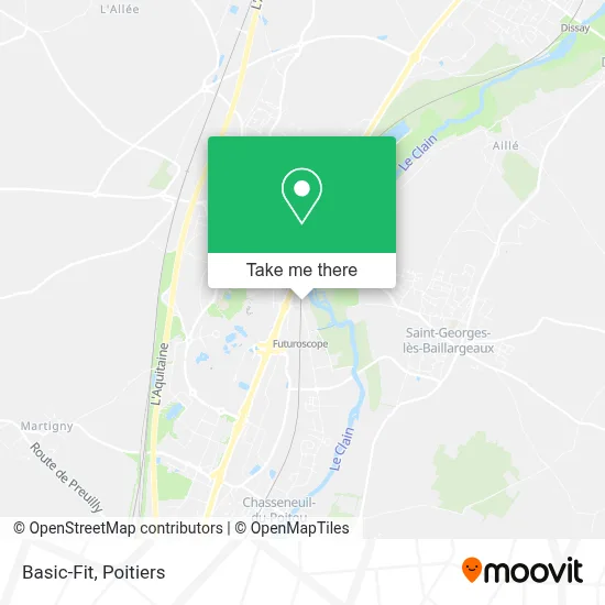 Basic-Fit map