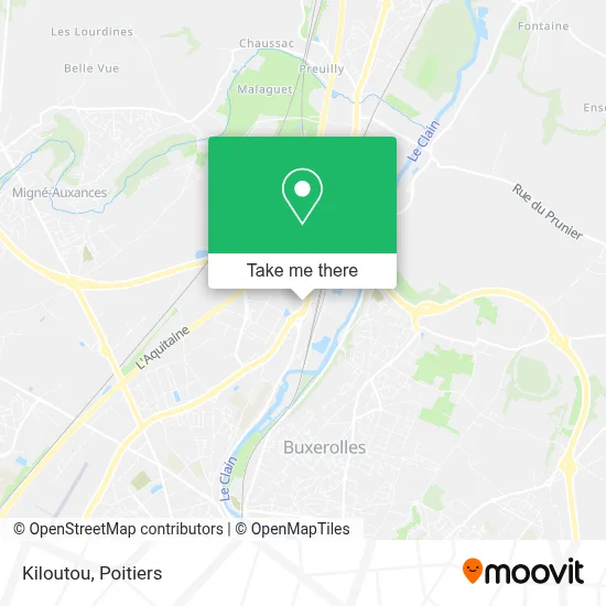 Kiloutou map