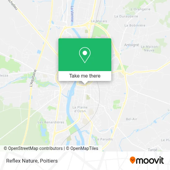 Reflex Nature map
