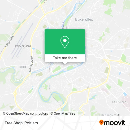 Free Shop map