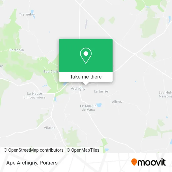Ape Archigny map