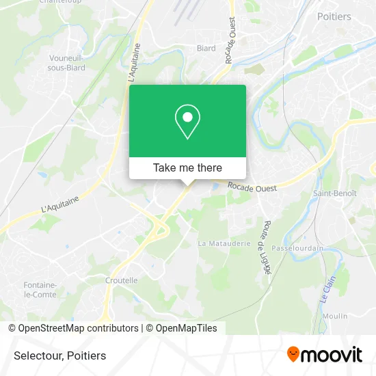 Selectour map