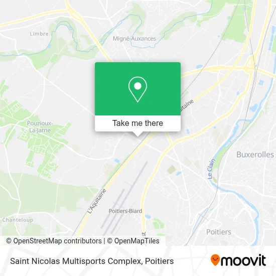 Saint Nicolas Multisports Complex map