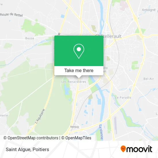 Saint Algue map