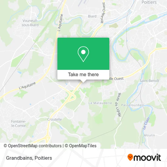 Grandbains map