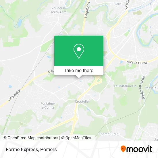 Forme Express map