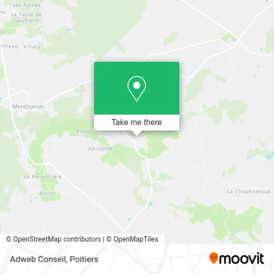 Adweb Conseil map