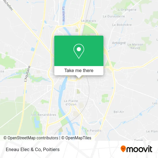Eneau Elec & Co map
