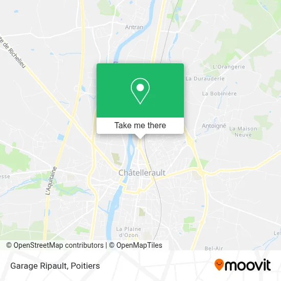 Garage Ripault map