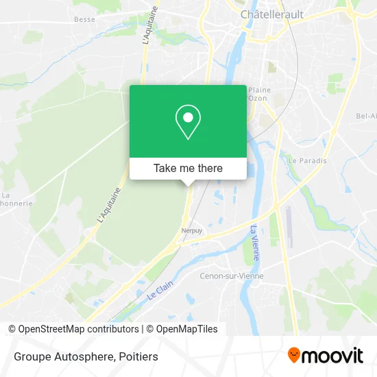 Groupe Autosphere map