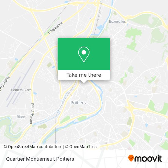Mapa Quartier Montierneuf