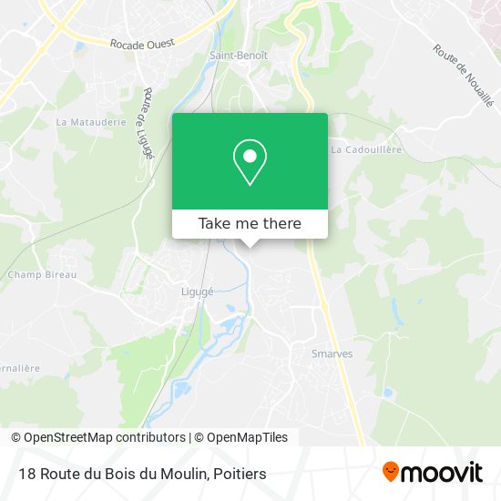 18 Route du Bois du Moulin map
