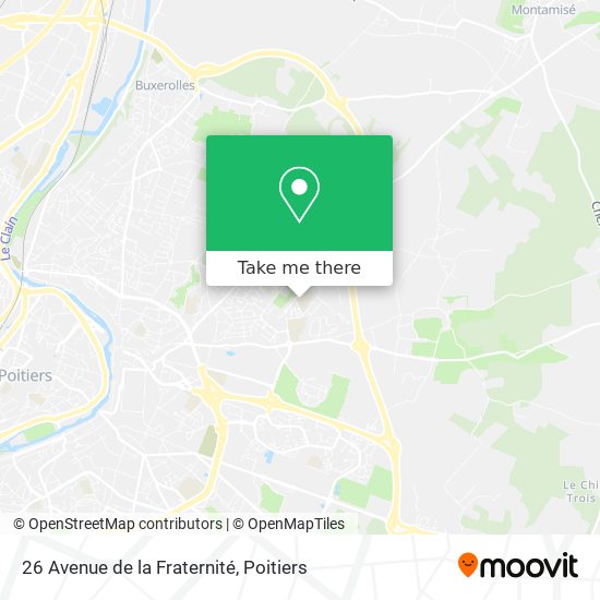 26 Avenue de la Fraternité map