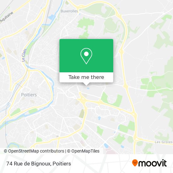 74 Rue de Bignoux map