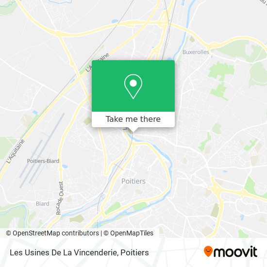 Les Usines De La Vincenderie map