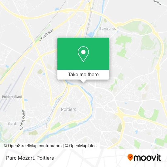 Parc Mozart map