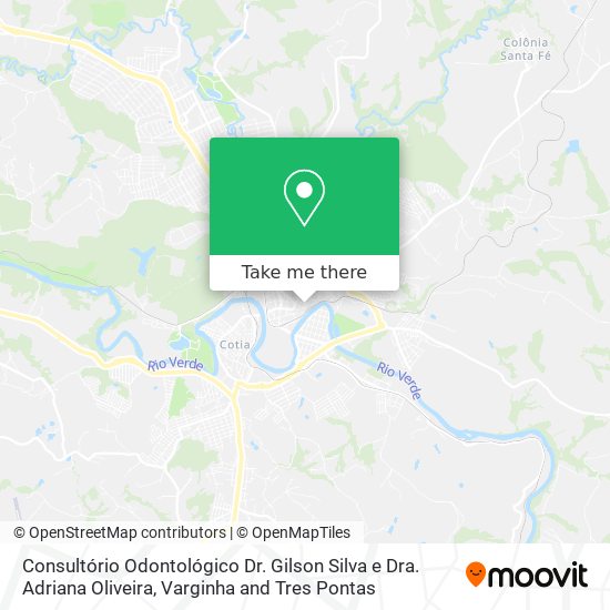 Consultório Odontológico Dr. Gilson Silva e Dra. Adriana Oliveira map