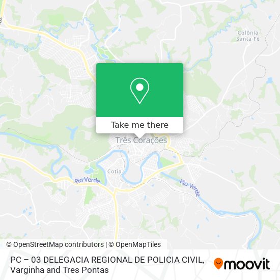 PC – 03 DELEGACIA REGIONAL DE POLICIA CIVIL map