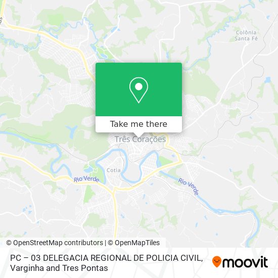 Mapa PC – 03 DELEGACIA REGIONAL DE POLICIA CIVIL