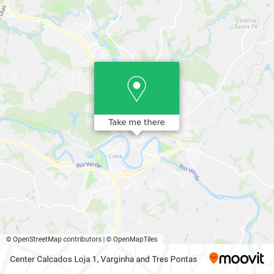 Center Calcados Loja 1 map