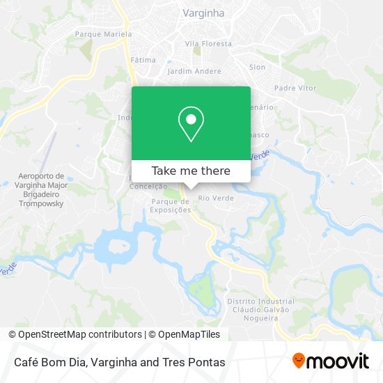 Mapa Café Bom Dia