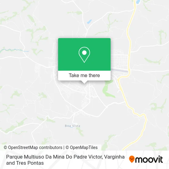 Parque Multiuso Da Mina Do Padre Victor map